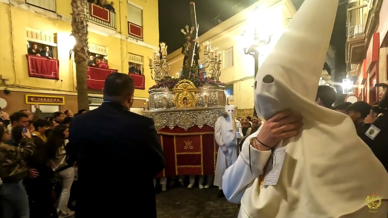Plaza de las Canastas (Recogida) | Nazareno de la Obediencia 2023 | Agrupación Musical Polillas