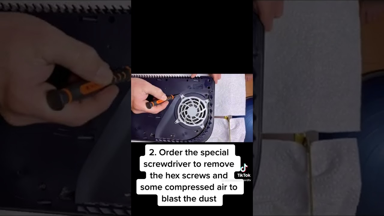 Hot to fix PS5 from overheating! #ps5 #gaming #howto