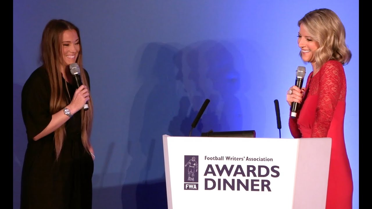 Fran Kirby praises Emma Hayes at the FWA Tribute Gala dinner