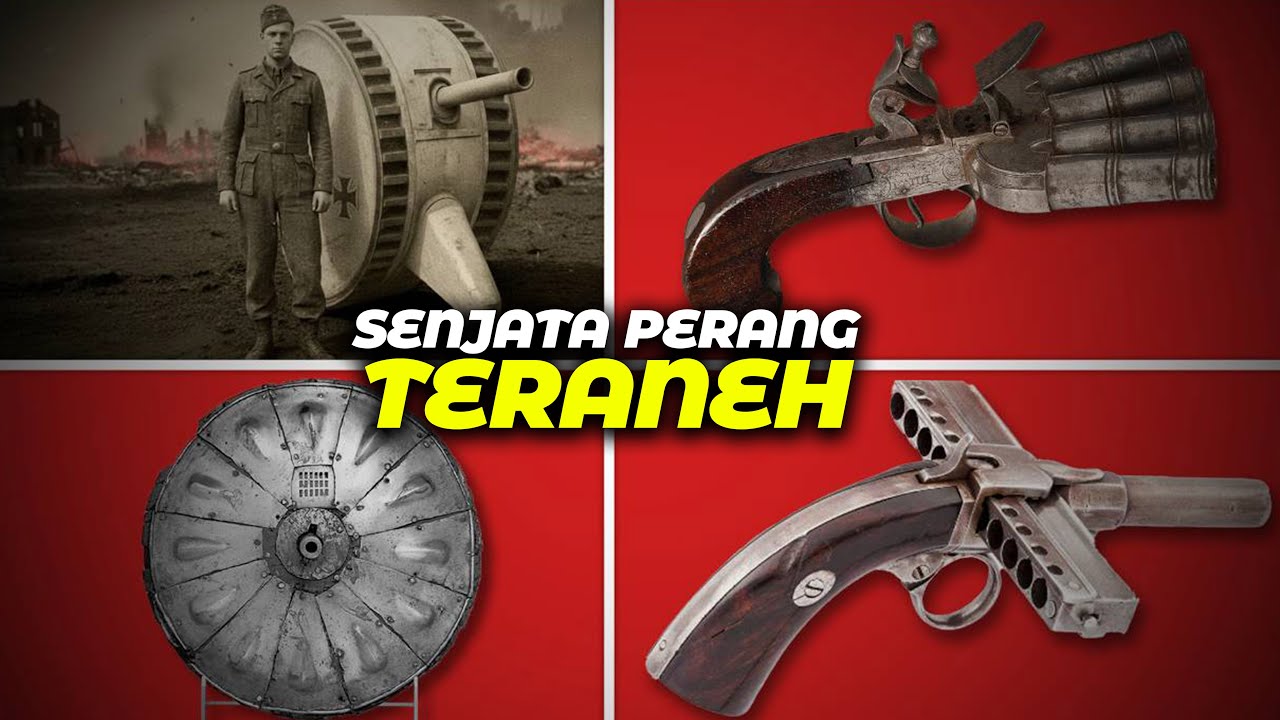 DIKIRA CANGGIH, TERNYATA KONYOL!! Senjata Perang Paling Gila yang Gagalnya Memalukan.