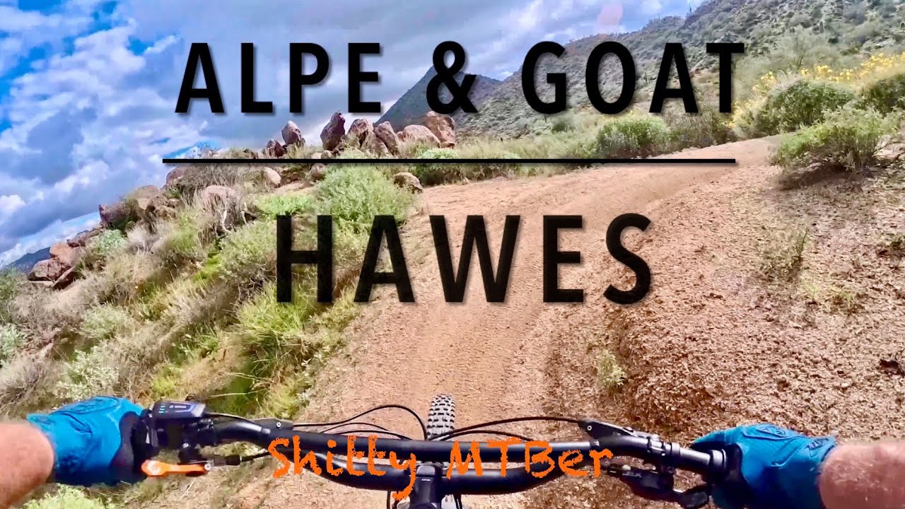 Alpe d'Huez Switchbacks and Goat Trails at Hawes 