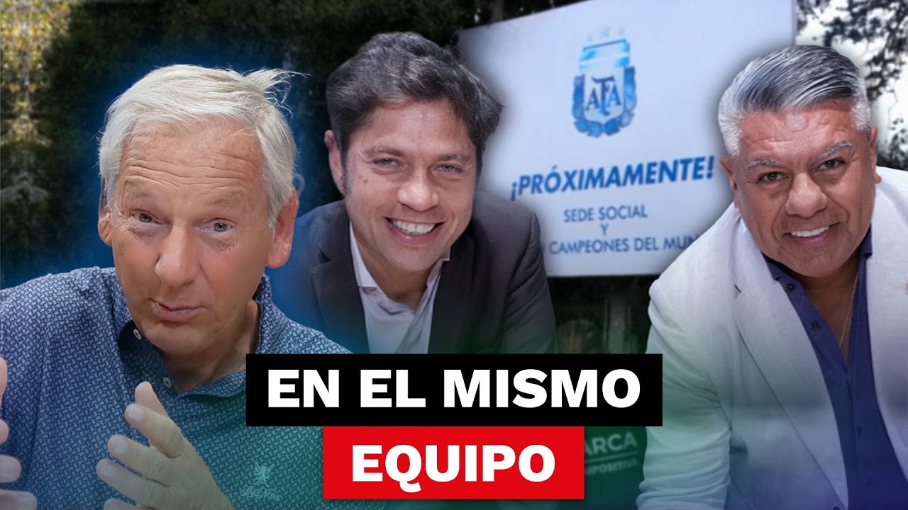 🚨 KICILLOF APOYA A CHIQUI TAPIA EN EL MEDIO DEL ESCÁNDALO DE LA AFA ⚽️