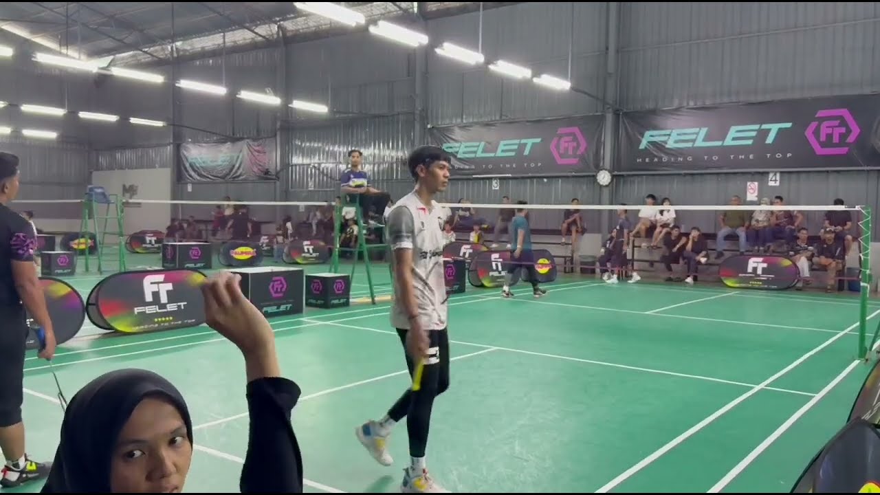Badminton SF PAU MIRA Men's Double Bakat Baru - Wan Arif / Rushdan Vs Zul Atif / Shahrizal