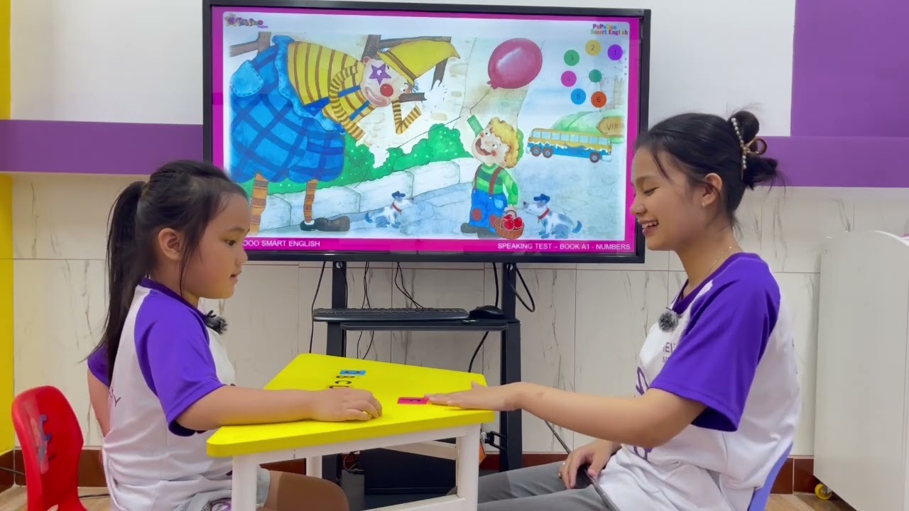 PRE-SCHOOL SPEAKING TEST A1 IELTS MS TRA MY HARLEY