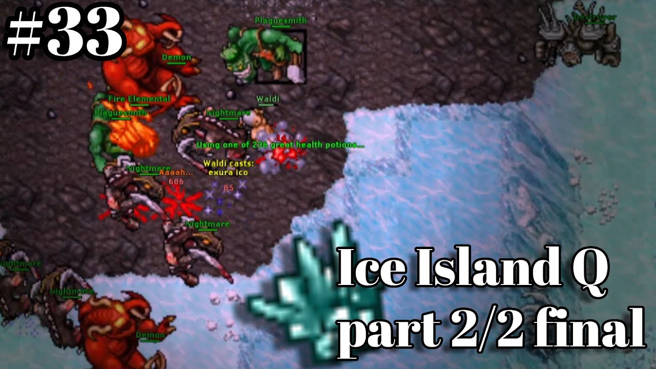 Tibia era broni białej #33, Run Waldi run! Ice Island Q 2/2