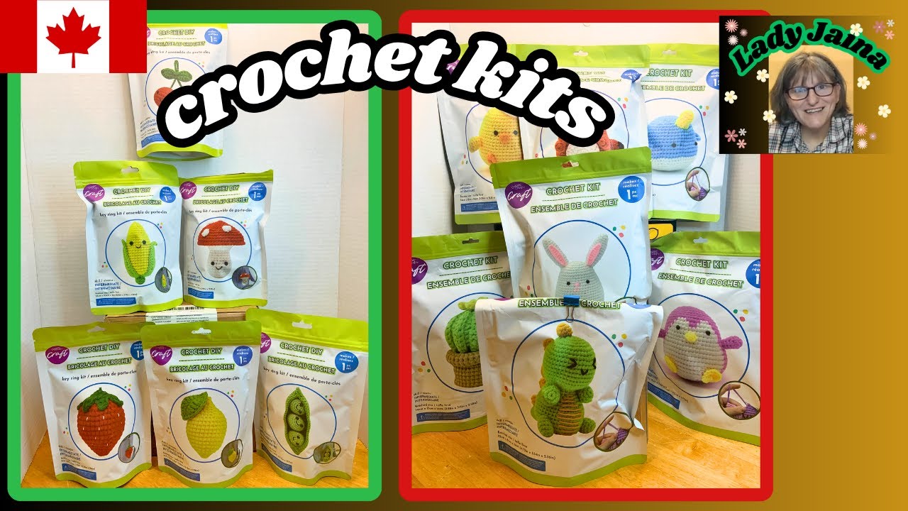 “I Raided Walmart Canada for Crochet Kits… Here’s What I Got! 😄🧶”