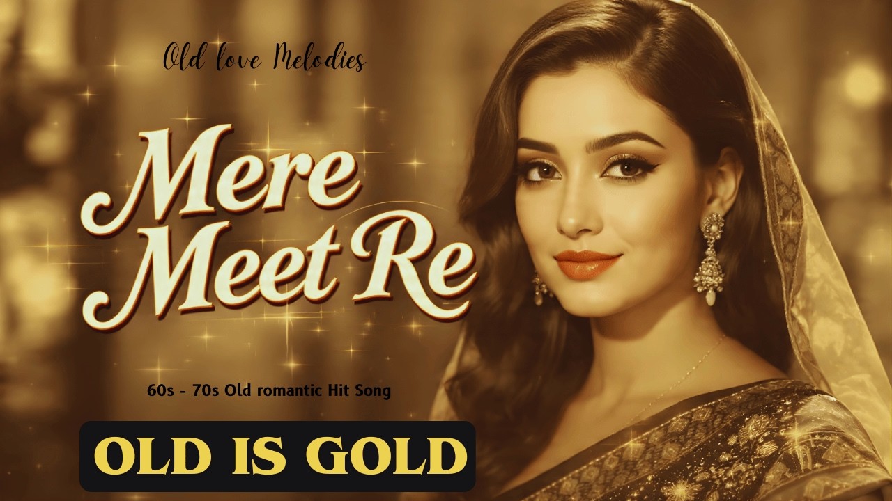 Mere Meet Re | Sad Romantic Old Hindi Song | 60s 70s Feel