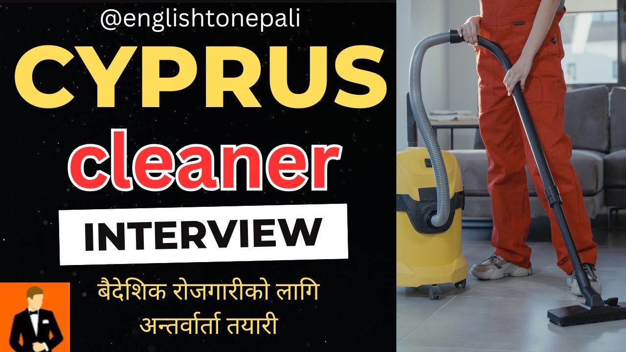 Cyprus cleaning interview