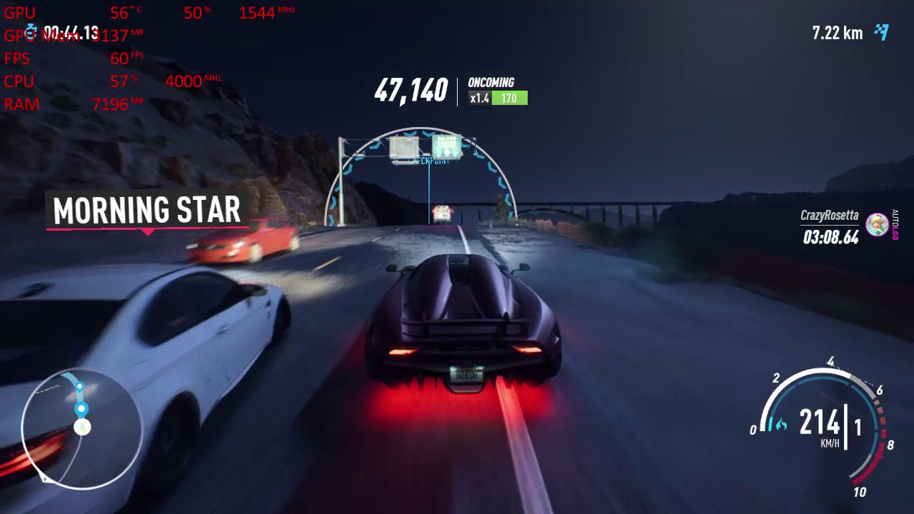 Need for Speed™ Payback - BRIDGE TRIAL