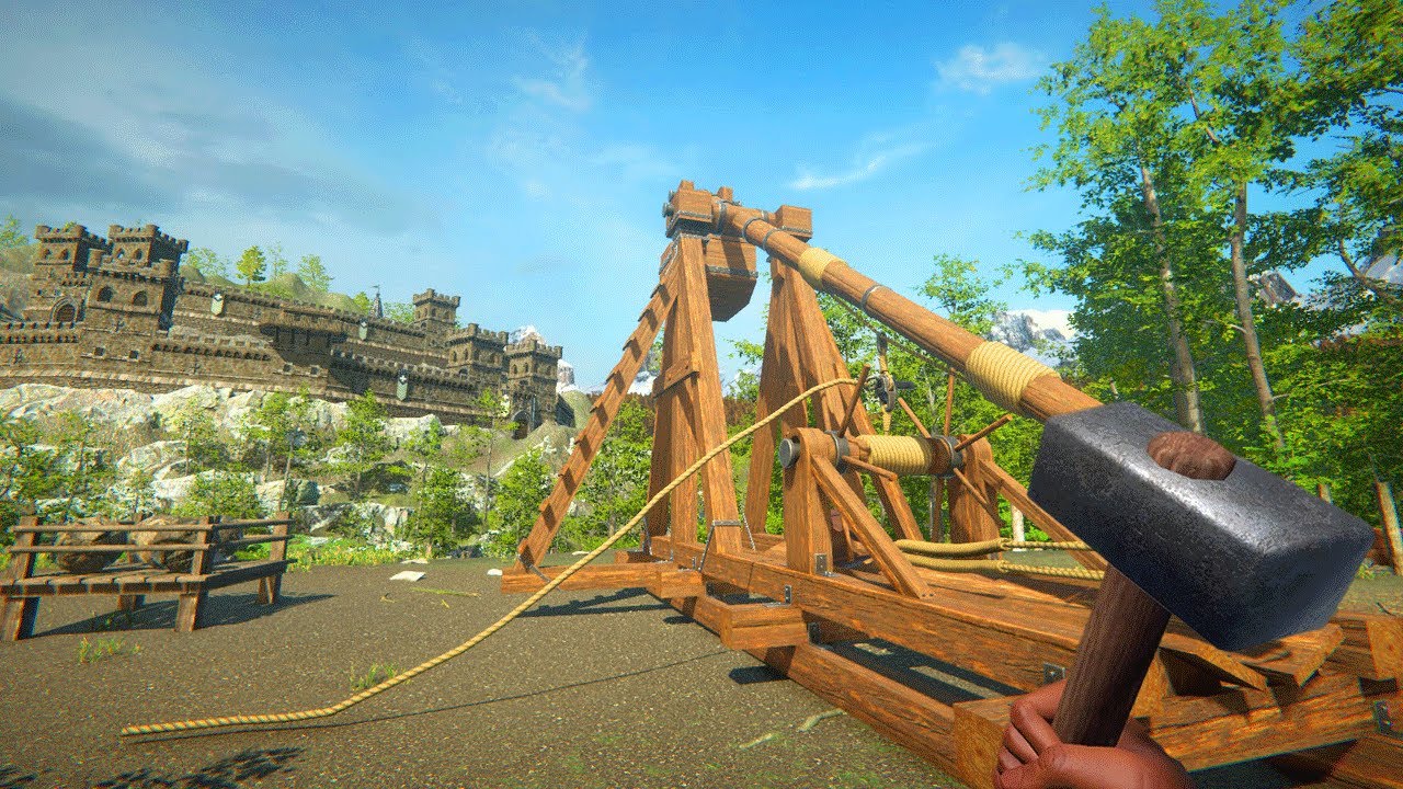 Craft & Build Medieval Weapons Of War! - Medieval Machines Builder