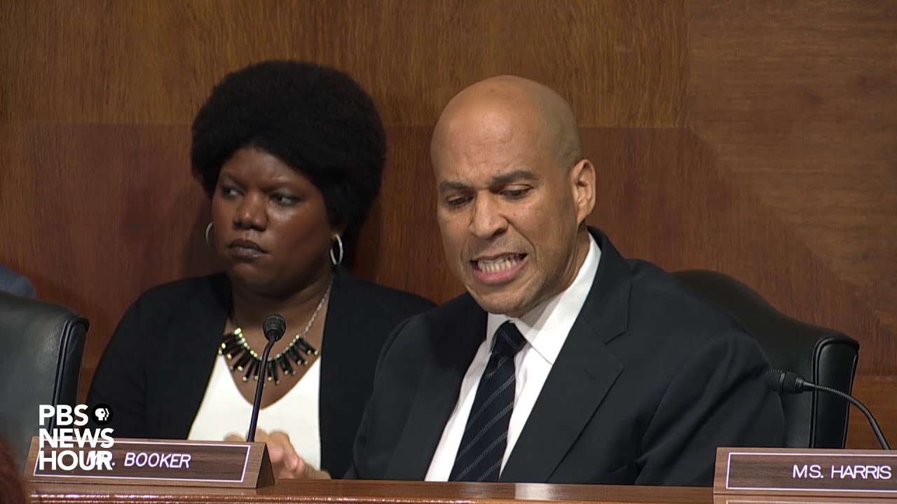 Booker leaves Kavanaugh hearing, says he can't participate in what history will see as 'dark moment'