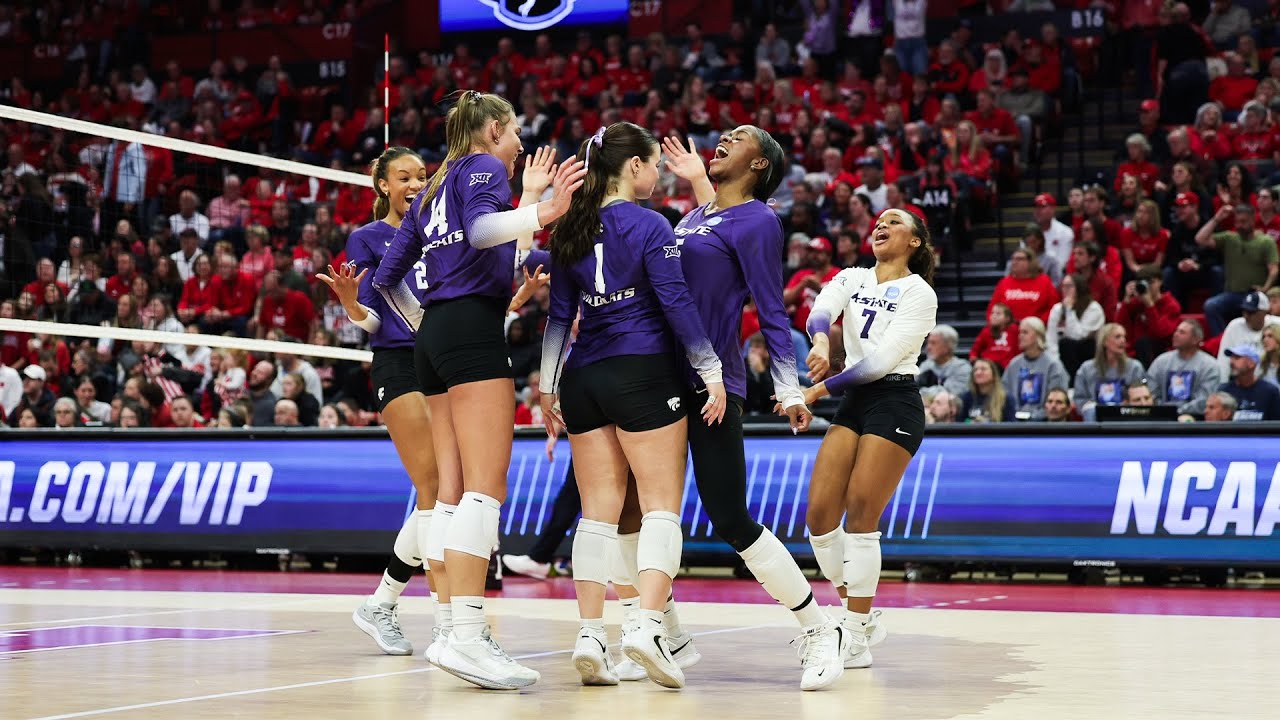 K-State Volleyball | Match Highlights vs San Diego (NCAA Tournament First Round)