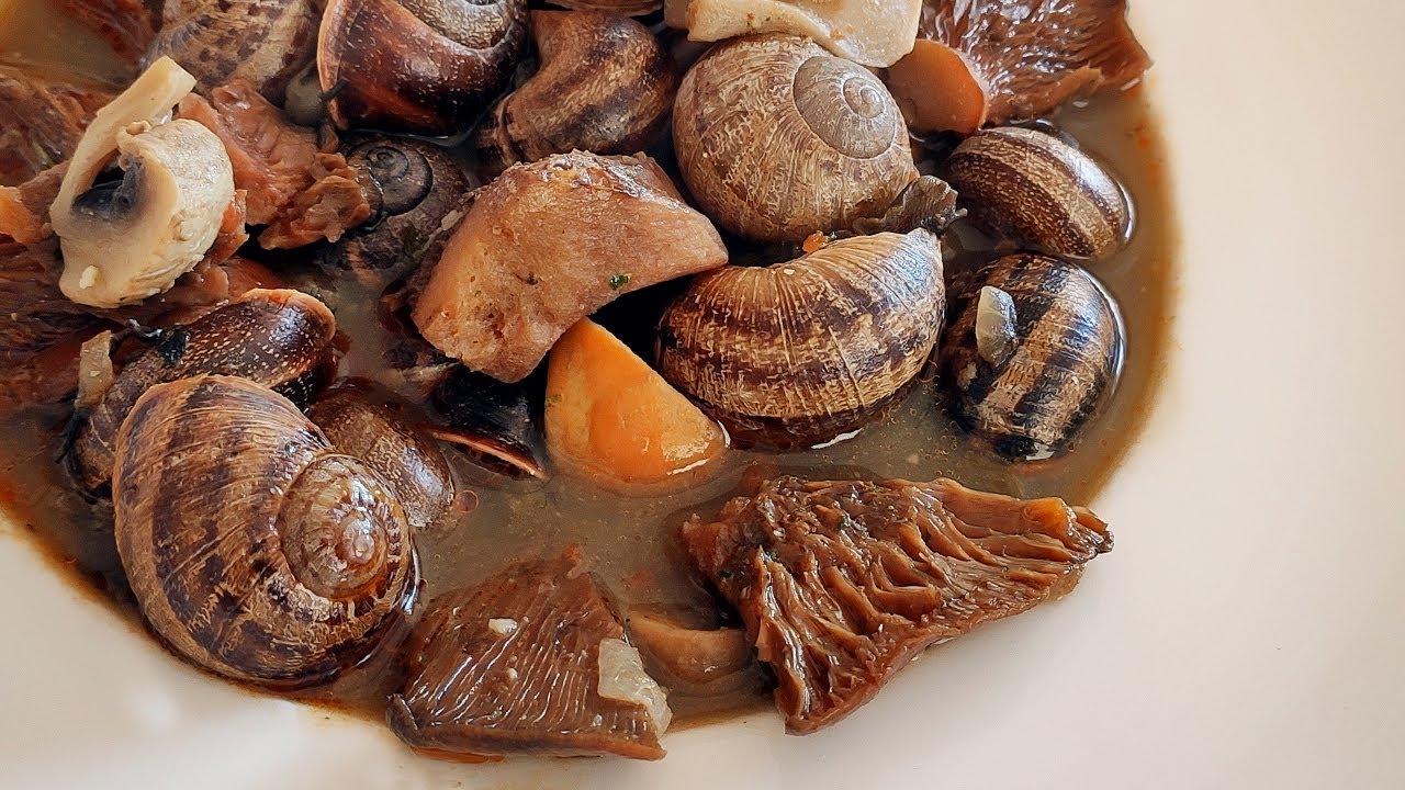 Caracoles con Setas | Recetas Mallorquinas