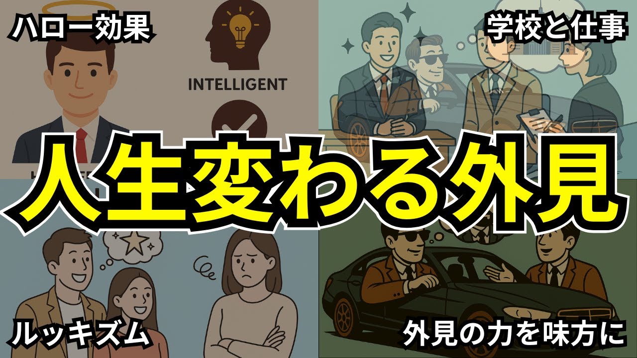 【人は見た目が９割】人生を変える外見の力と活かし方