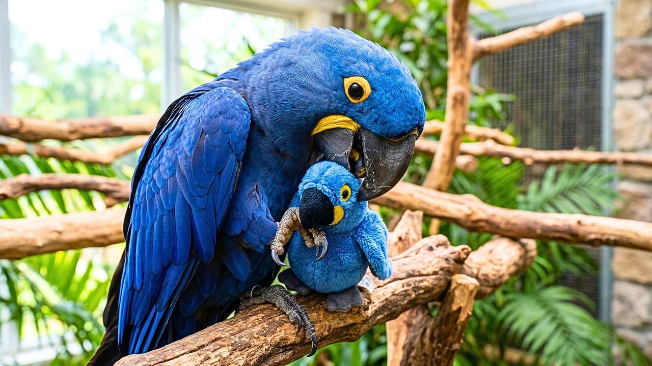 My Hyacinth Macaw Chose a 