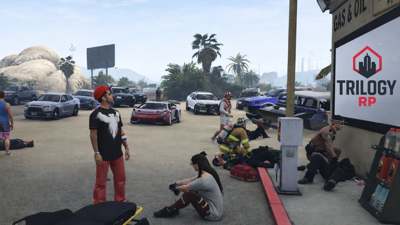Baz Attempts Peace, Chooses Chaos in TRILOGYRP GTARP (POSITIVE VIBES ONLY)