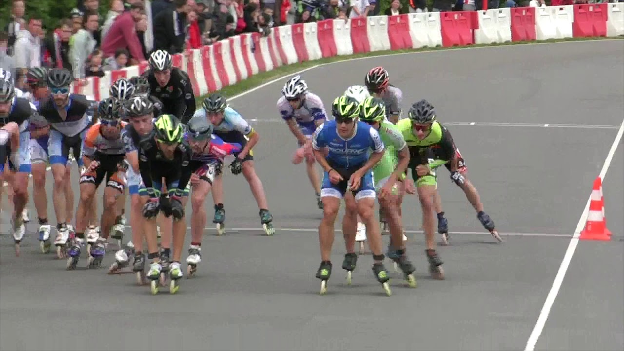 Championnat de France Route Roller Course 2018 | Elimination Race Seniores Men Final