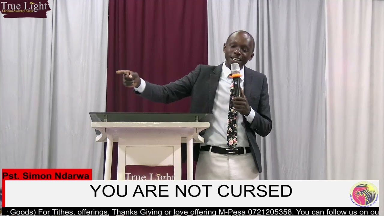 YOU ARE NOT CURSED || TRUE LIGHT CHRISTIAN ASSEMBLY ONLINE SERVICE.