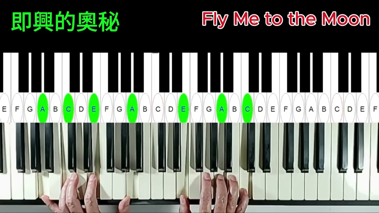 即興的奧秘。 Fly Me to the Moon。
