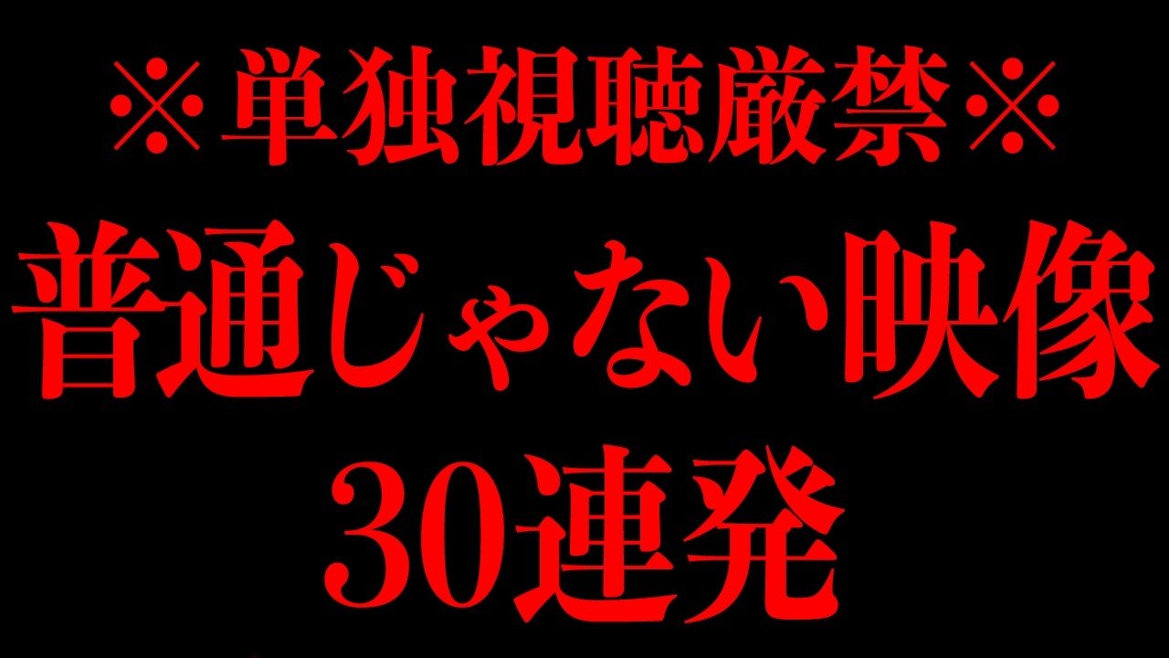 【注意】この動画はあなたの精神に悪影響を及ぼす可能性があります【永久保存版】