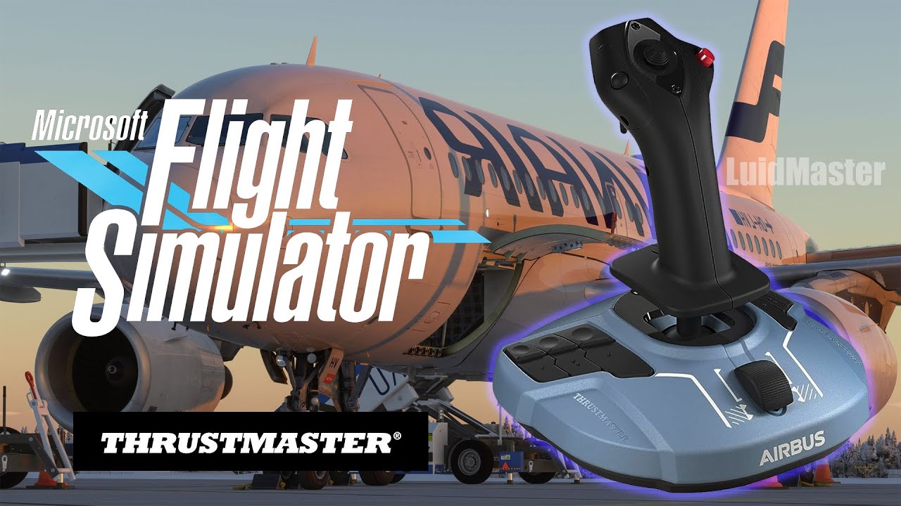 Comprei um joystick pra jogar Flight Simulator só por.....