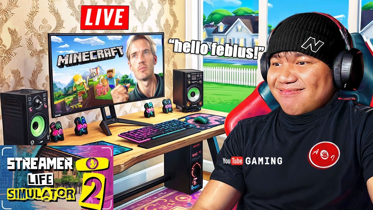 🔴 OOHAMI Tukar Bidang.. YOUTUBER ke STREAMER!🌟 - Streamer Life Simulator 2 | Malaysia #1