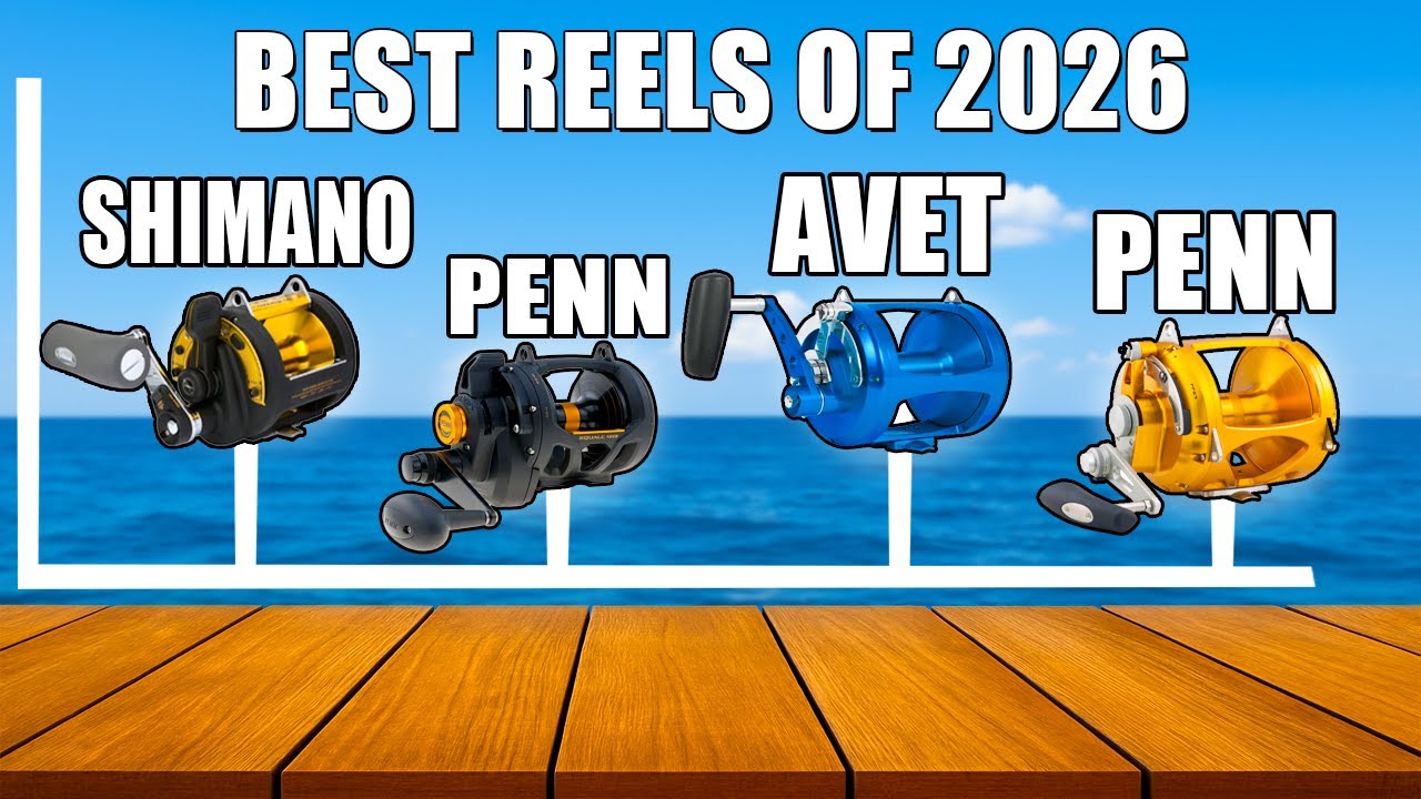 5 Best Saltwater Trolling Reels 2026!