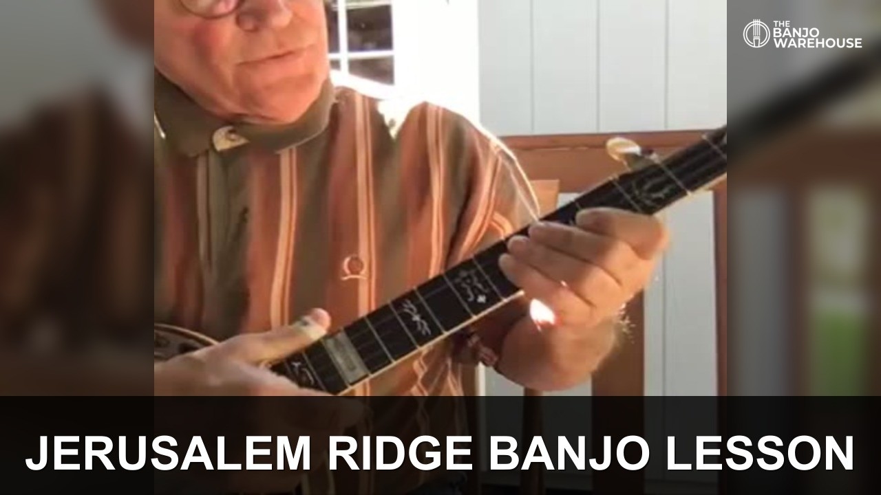 Jerusalem Ridge Banjo Lesson - Part A Tutorial | Geoff Hohwald