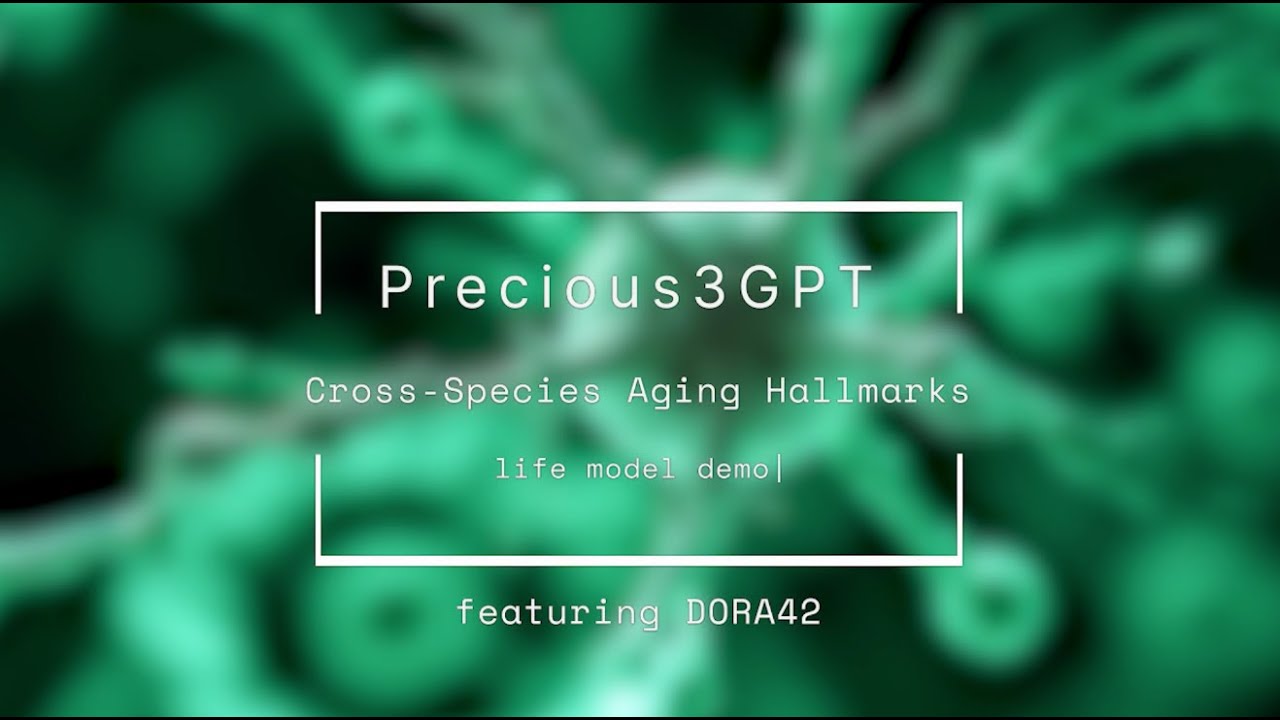 Exploring cross-species aging hallmarks with P3GPT+DORA