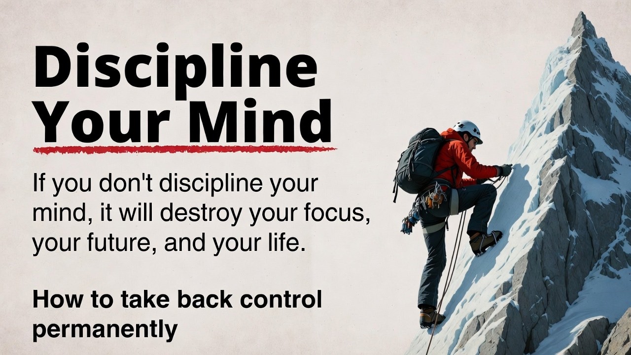 Discipline Your Mind - Control Your Mind || Graded Reader || Improve Your English