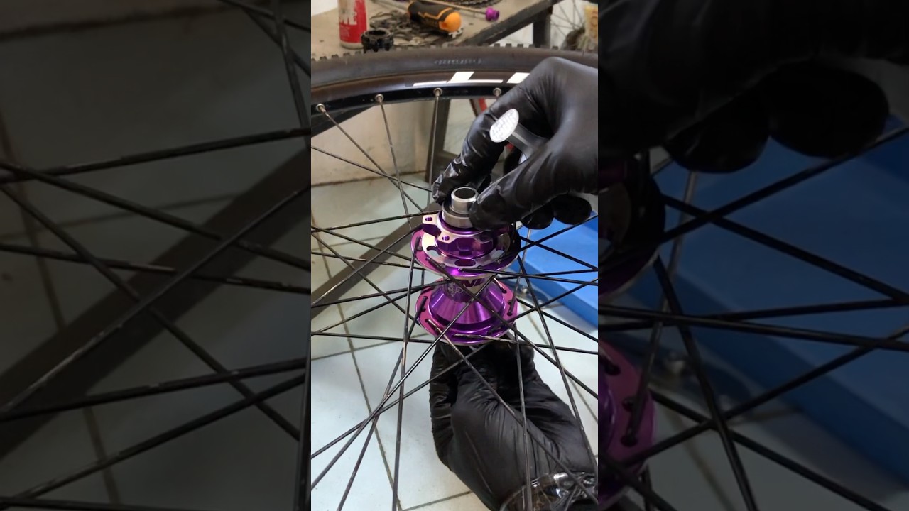 Effortless Sealed Bearing Install on a Bike Hub