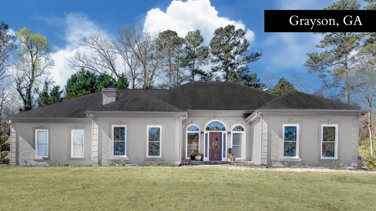 A MUST SEE - HOME w/ POOL FOR SALE IN GRAYSON, GA- 4 Bedrooms - 2 Bathrooms - #atlantarealestate