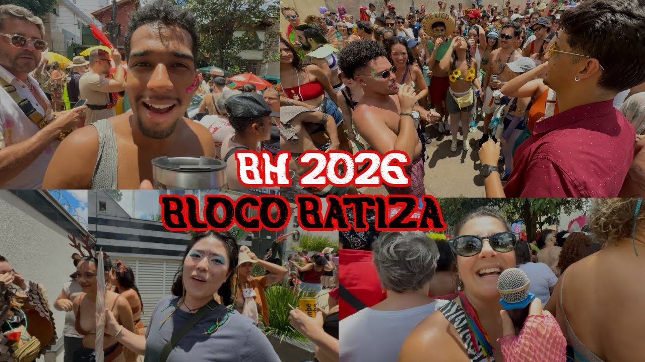 Como é o carnaval de rua de Belo Horizonte? | Bloco Batiza 