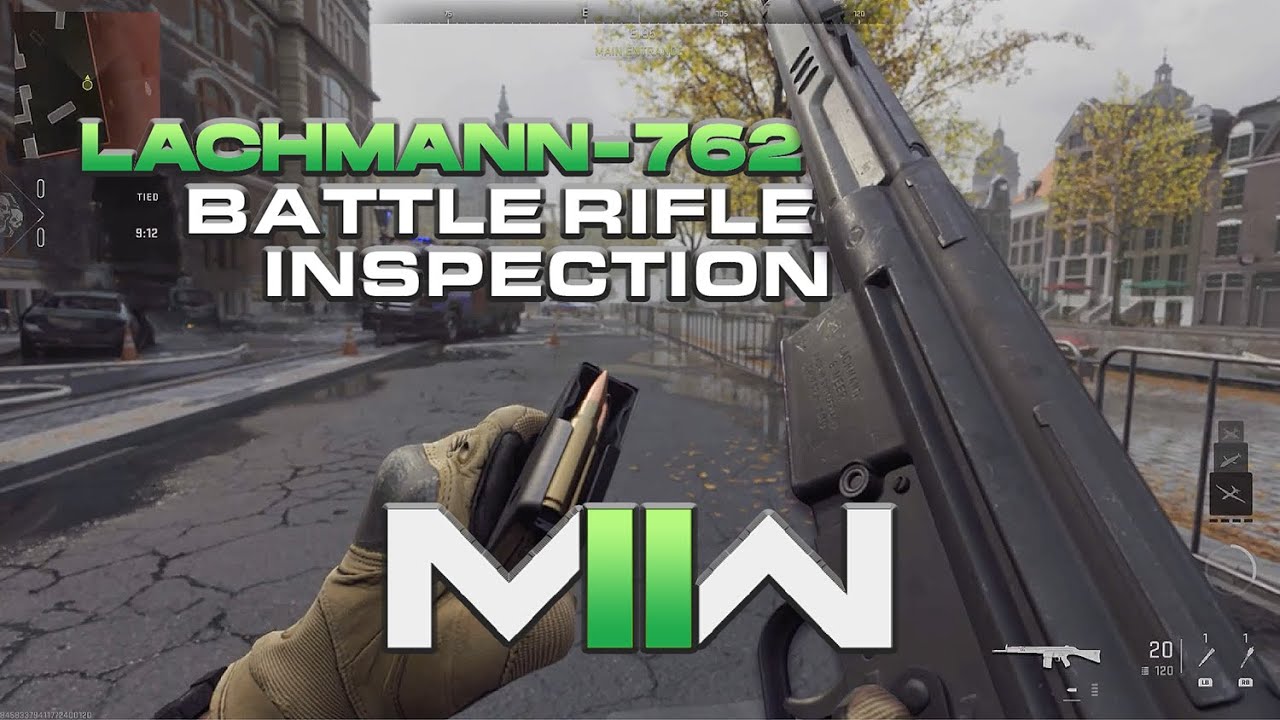 COD Modern Warfare 2 - Lachmann-762 Weapon Inspection + Reload Animation [MWII]