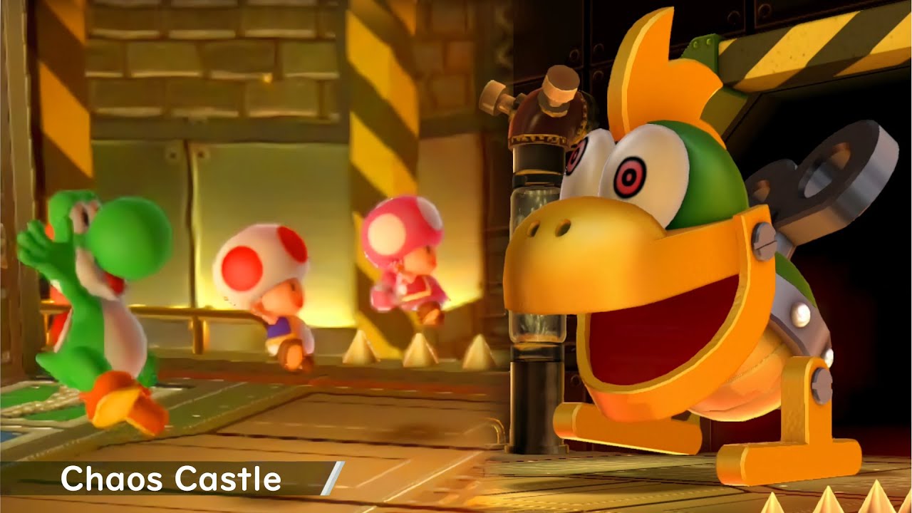 Mario Party 10 Chaos Castle Yoshi vs Toad vs Toadette