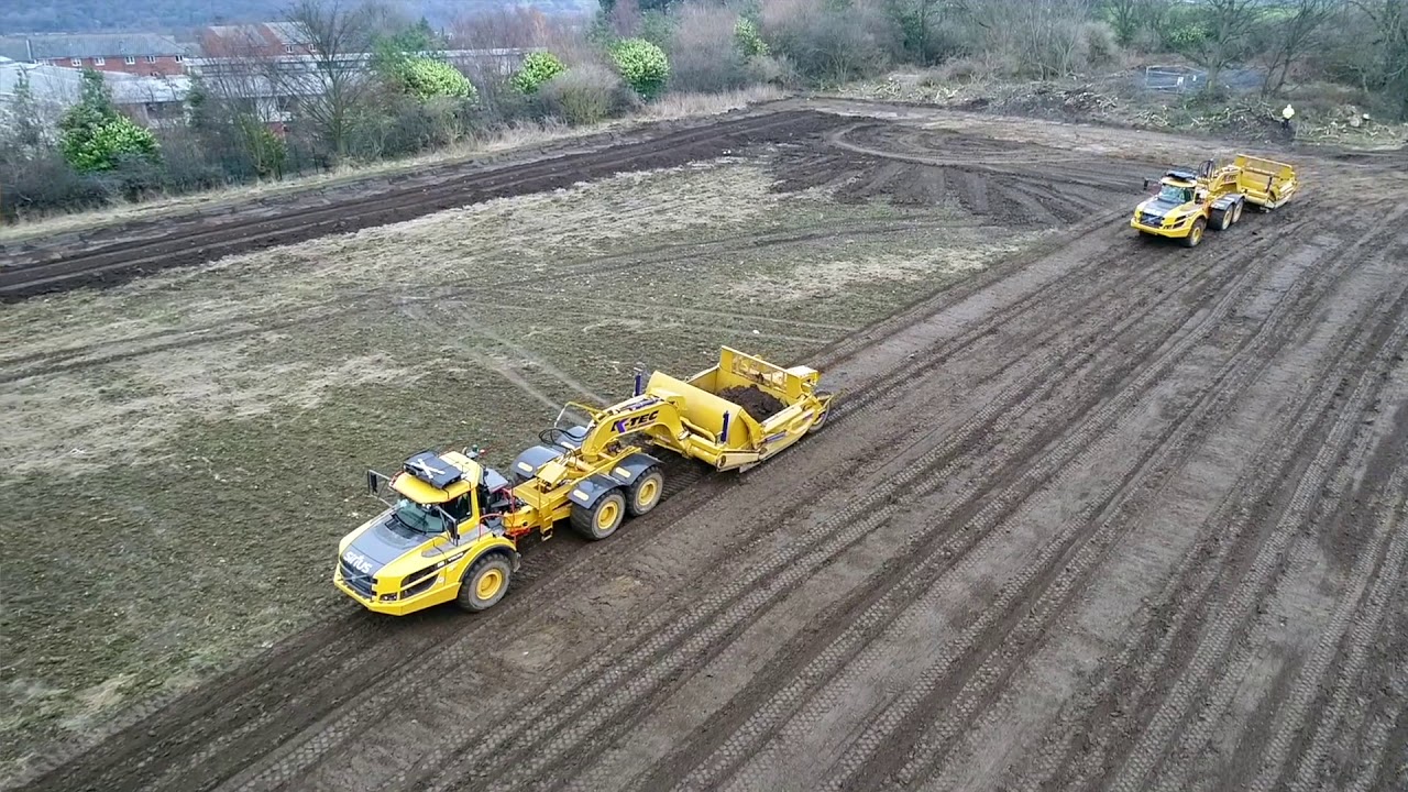 K-Tec Earthmovers Showcase Volvo ADT powered Scraper range at Conexpo 2020