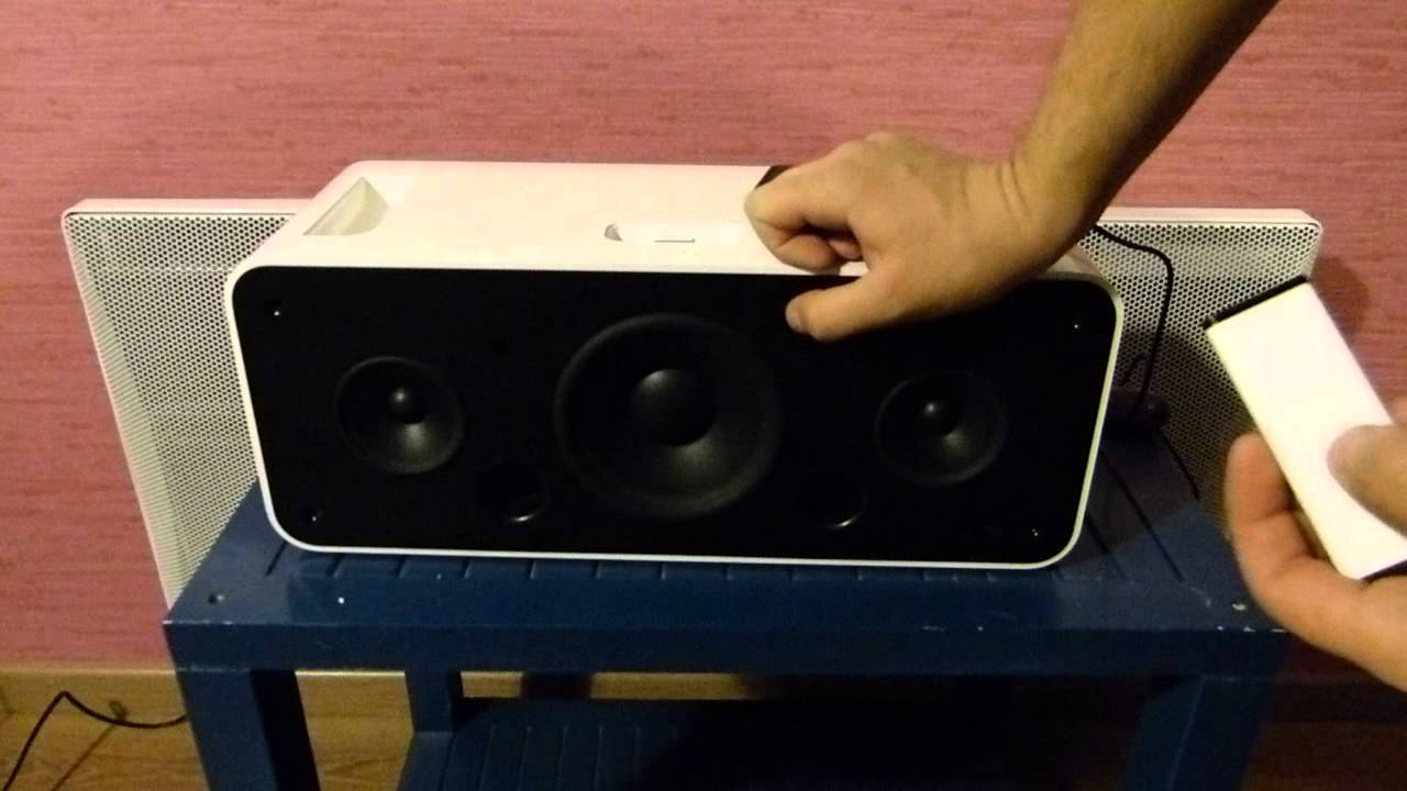 Test de l'enceinte APPLE iPod HIFI