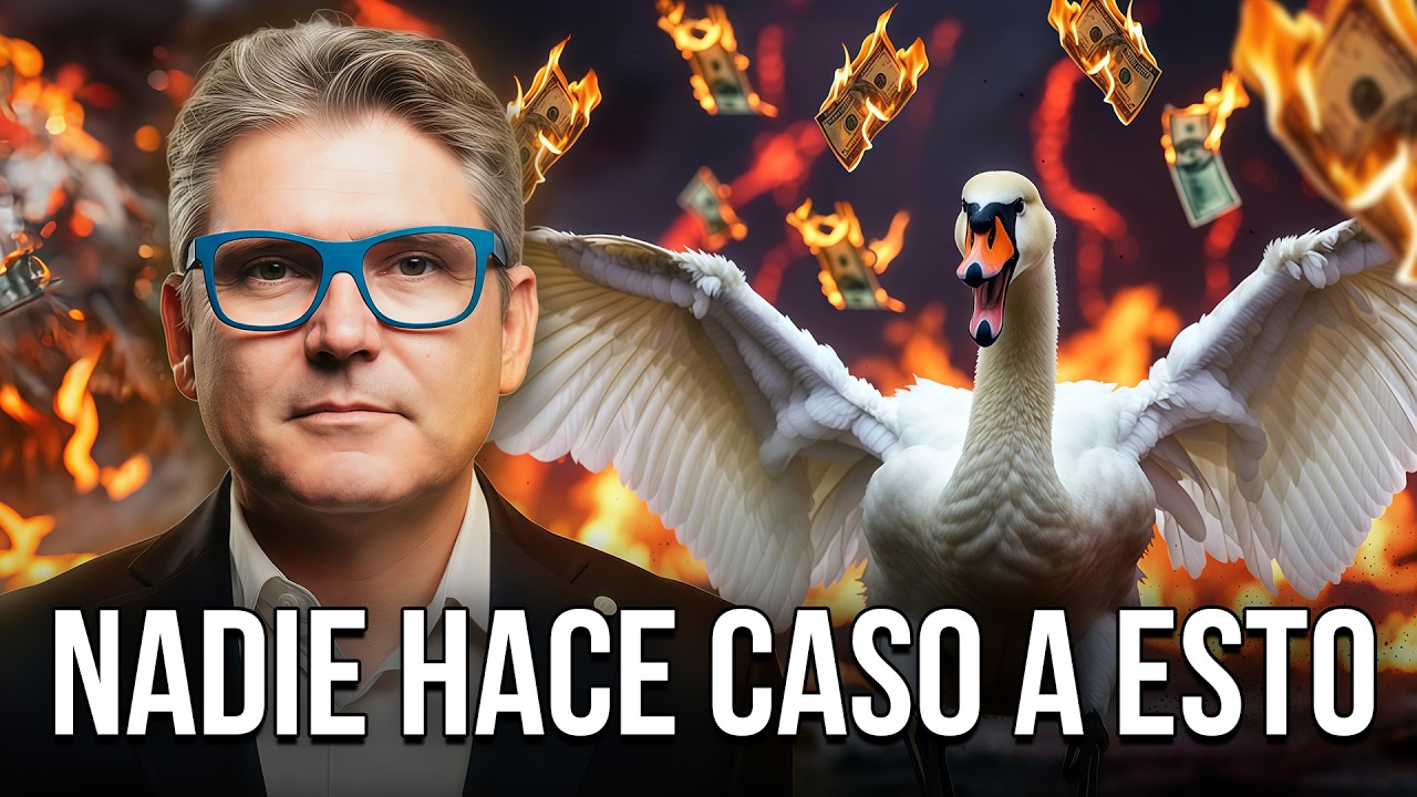TALEB ADVIERTE EL RIESGO QUE TODOS IGNORAN: EL CISNE BLANCO YA ESTÁ AQUÍ
