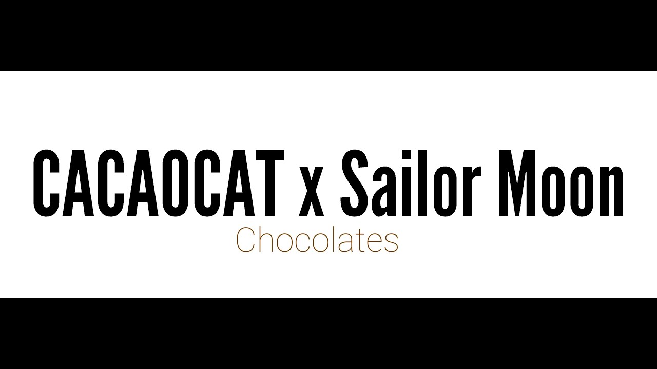 CACAOCAT x Salor Moon Chocolates, Sailor Moon Cafe, Mini Figuarts
