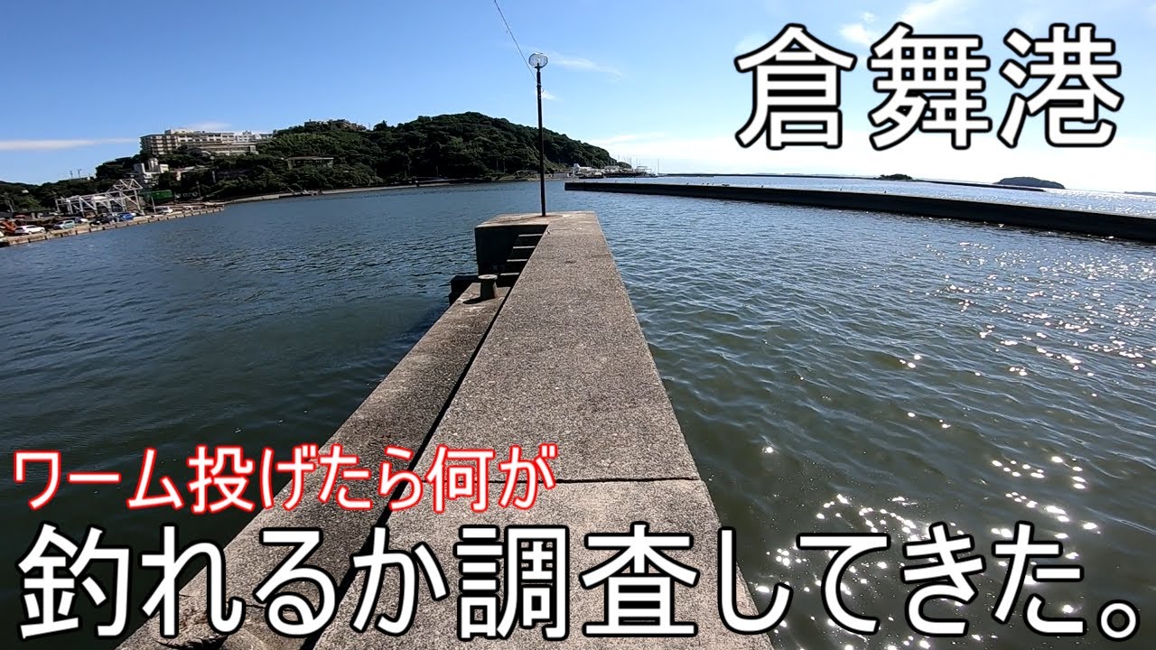 【愛知、倉舞港】ワーム投げたら何が釣れるか調査してきた。