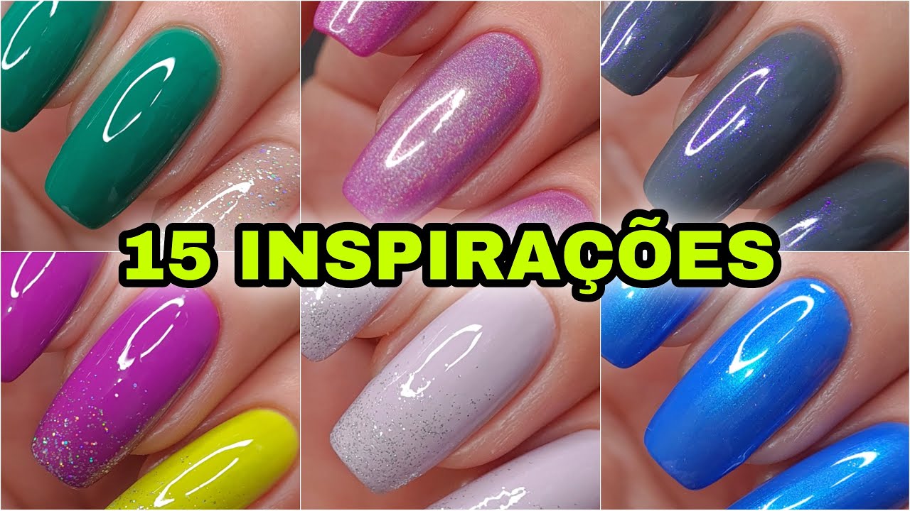 15 UNHAS DECORADAS E MISTURINHAS