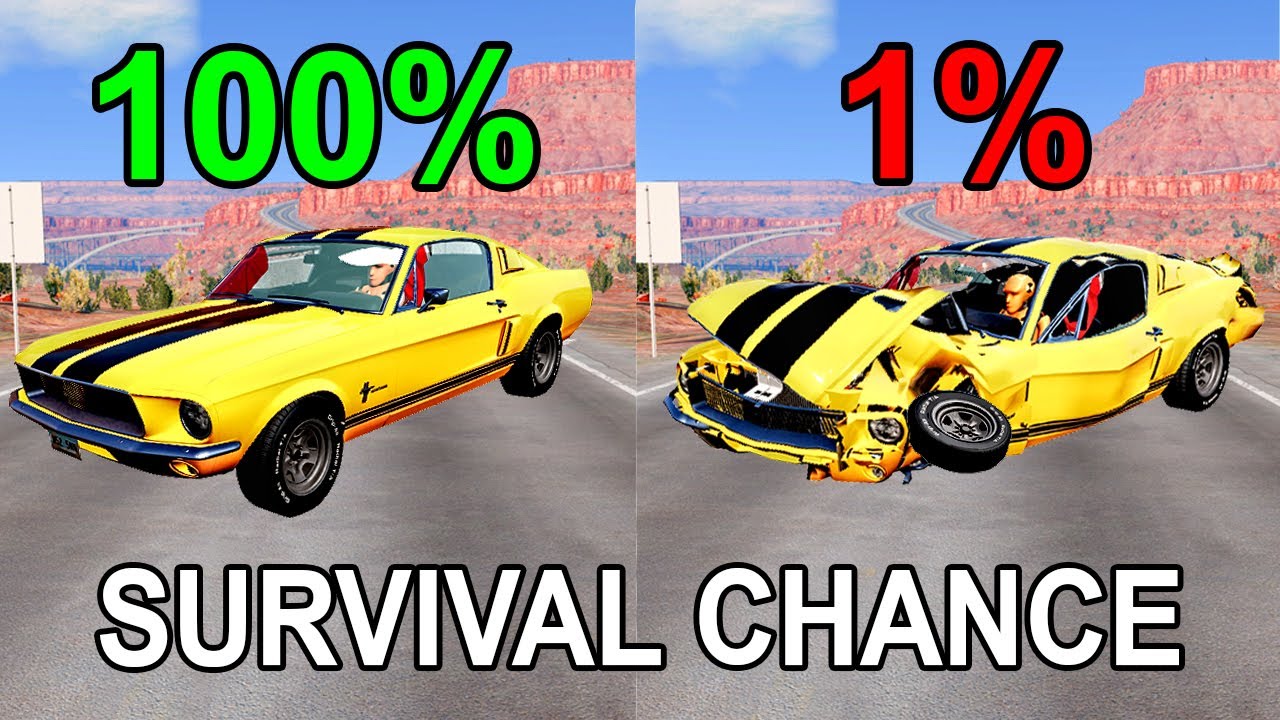 Realistic Survival Chance Crashes #10 | BeamNG.drive