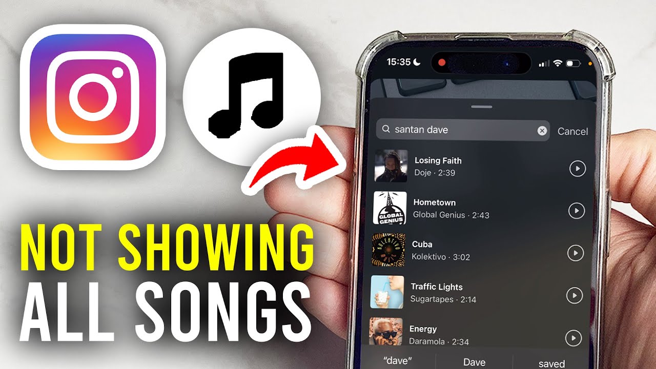 How To Fix Instagram Music Not Showing All Songs - Full Guide