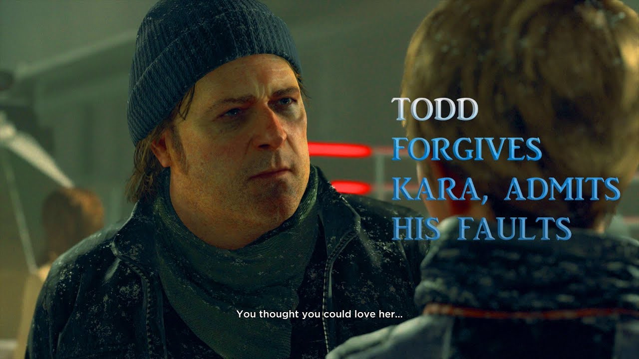 Detroit: Become Human - Todd Forgives Kara & Alice, Admits His Fault