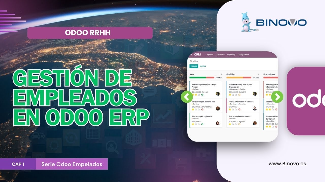 ODOO Empleados | Tutorial 1 📌 &iquest;Qu&eacute; nos ofrece el m&oacute;dulo de Empleados de Odoo?