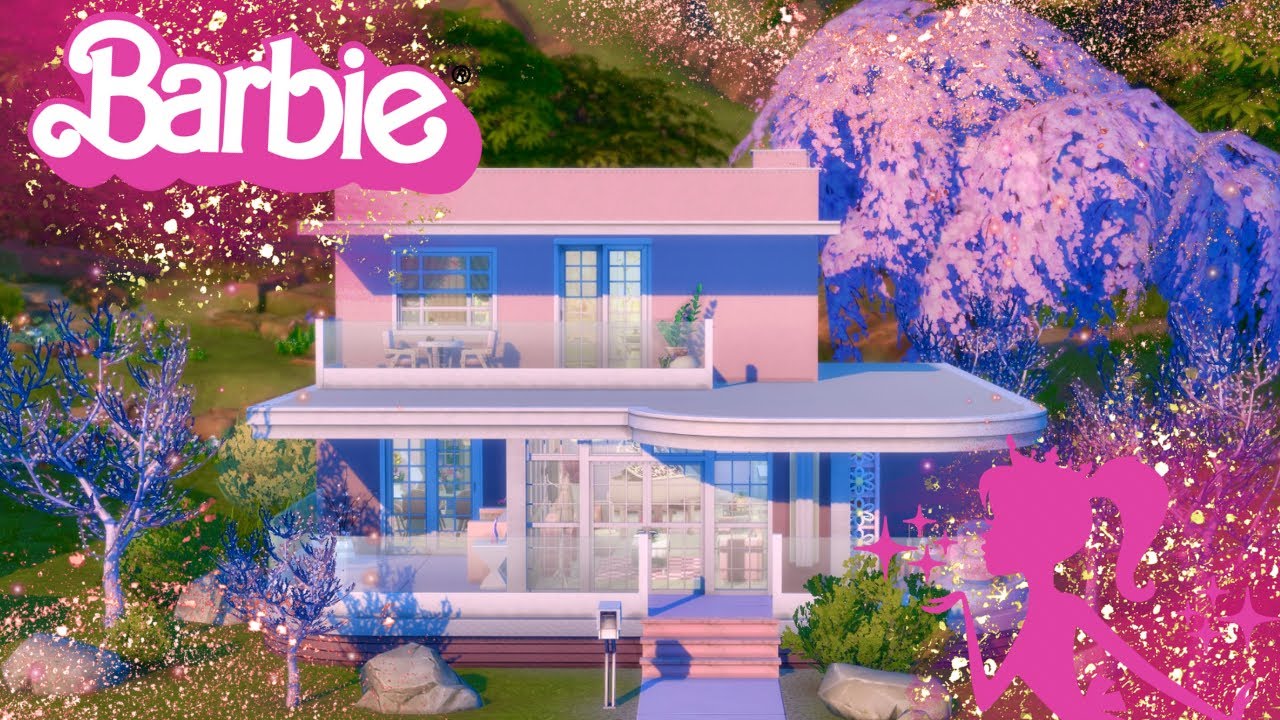 Постройте дом Барби в The Sims 4 💖 | The Sims 4 | Дом Барби в The Sims 4
