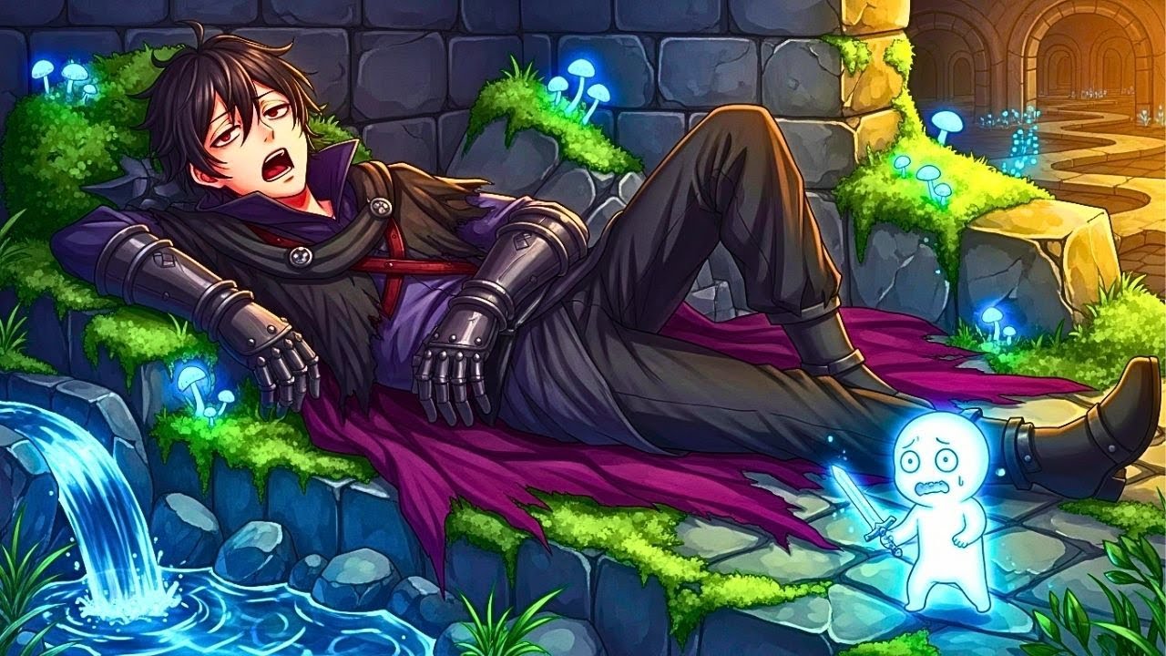 C'est un boss final paresseux qui veut juste dormir mais devient le dévoreur le plus fort !
