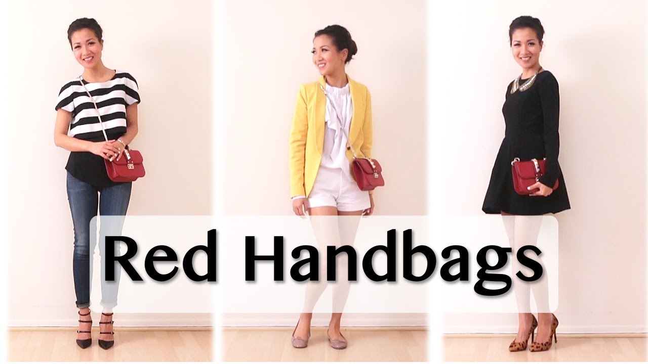 Red Handbag Pairings