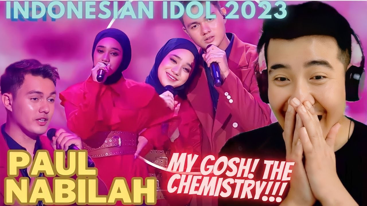 [REACTION] 🇮🇩 Paul X Nabilah - Stuck With You | TOP 4 - SPEKTAKULER SHOW 11 | INDONESIAN IDOL 2023