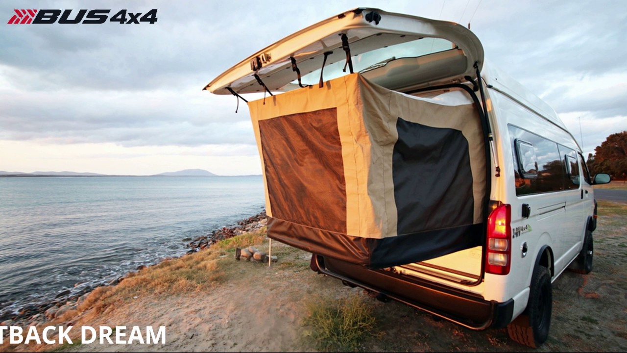 4x4 Campervan Conversion of Toyota Commuter